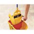 Rubbermaid Commercial Products WaveBrake 4.5 Gal. Red Plastic Dirty Water Bucket