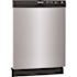 Frigidaire 24 In. in. Front Control Built-In Tall Tub Dishwasher in Stainless Steel with 3-Cycles, 55 dBA