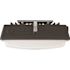 Contractor Select CNY 150-Watt Equivalent 4500 Lumens Integrated LED Dark Bronze Canopy Light Fixture, 4000K