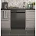 GE 24 in. Built-In Black Top Control ADA Dishwasher with Stainless Steel Tub and 51 dBA