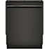 GE 24 in. Built-In Black Top Control ADA Dishwasher with Stainless Steel Tub and 51 dBA