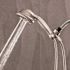 Waterpik 9-Spray 4.5 in. Single Wall Mount 1.8 GPM Handheld Adjustable Shower Head in Brushed Nickel
