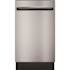 Haier 18 in. Top Control Built-In Dishwasher in Stainless Steel with 3-Cycles
