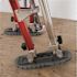 Buildman 18 in. to 30 in. Aluminum Adjustable Self-Locking Drywall Stilts with Anti-Fatigue Straps, 225 lbs. Capacity