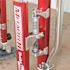 Buildman 18 in. to 30 in. Aluminum Adjustable Self-Locking Drywall Stilts with Anti-Fatigue Straps, 225 lbs. Capacity