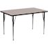 Flash Furniture Gray Kids Table