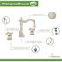 Symmons Carrington 8 in. Widespread 2-Handle Bathroom Faucet with Drain Assembly in Brushed Nickel
