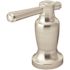 Symmons Degas 8 in. Widespread 2-Handle Low Flow Bathroom Faucet with Drain Assembly in Satin Nickel