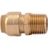 SharkBite 1/2 in. Push-to-Connect x MIP Brass Adapter Fitting Pro Pack (4-Pack)