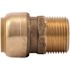 SharkBite 3/4 in. Push-to-Connect x MIP Brass Adapter Fitting Pro Pack (4-Pack)