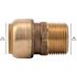 SharkBite 3/4 in. Push-to-Connect x MIP Brass Adapter Fitting Pro Pack (4-Pack)