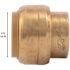 SharkBite 3/4 in. Diameter Push-to-Connect Brass End Stop Fitting Pro Pack (4-Pack)