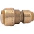 SharkBite 3/4 in. x 1/2 in. Push-to-Connect Brass Reducing Coupling Fitting Pro Pack (4-Pack)