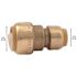 SharkBite 3/4 in. x 1/2 in. Push-to-Connect Brass Reducing Coupling Fitting Pro Pack (4-Pack)