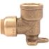 SharkBite 1/2 in. Push-to-Connect x FIP Brass 90-Degree Drop Ear Elbow Fitting Pro Pack (4-Pack)