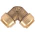 SharkBite 3/4 in. Push-to-Connect Brass 90Â° Elbow Fitting Pro Pack (4-Pack)