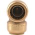 SharkBite 3/4 in. Push-to-Connect Brass 90Â° Elbow Fitting Pro Pack (4-Pack)