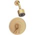 Symmons Dia Single Handle Wall-Mounted Shower Trim Kit with Volume Control in Brushed Bronze - 1.5 GPM (Valve not Included)