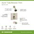 Symmons Duro Single Handle 1-Spray Tub and Shower Faucet Trim in Satin Nickel - 1.5 GPM (Valve not Included)