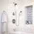Symmons Elm 2-Handle Wall-Mounted Tub and Shower Trim Kit with Hand Shower in Polished Chrome (Valves not Included)