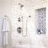 Symmons Elm 2-Handle Wall-Mounted Tub and Shower Trim Kit with Hand Shower in Polished Chrome (Valves not Included)