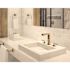Symmons Duro 8 in. Widespread 2-Handle Bathroom Faucet with Drain Assembly in Brushed Bronze