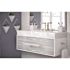Symmons Duro 8 in. Widespread 2-Handle Bathroom Faucet with Drain Assembly in Brushed Nickel