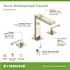 Symmons Duro 8 in. Widespread 2-Handle Bathroom Faucet with Drain Assembly in Brushed Nickel