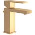 Symmons Duro Single Hole Single-Handle Bathroom Faucet with Drain Assembly in Brushed Bronze