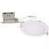 HALO HLB Series 6 in. Adjustable CCT Canless IC Rated Dimmable Indoor, Outdoor Integrated LED Recessed Light Kit