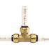 Tectite 1/2 in. Brass Push-To-Connect Tee Pro Pack (6-Pack)