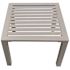 Sunset Volcanic Black Aluminum Outdoor Side Table