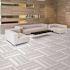 Foss Adirondack - Taupe - Brown Commercial 24 x 24 in. Peel and Stick Carpet Tile Square (60 sq. ft.)