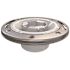 Oatey Fast Set 3 in. PVC Hub Spigot Toilet Flange with Test Cap and Stainless Steel Ring
