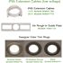 4 in. Adjustable CCT Integrated LED Canless Recessed Light Trim 650 Lumens Kitchen Bathroom Remodel Wet Rated Dimmable