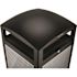 Alpine Industries 40 Gal. Steel All-Weather Vented Outdoor Commercial Garbage Trash Can with Lid and Liner