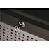 Alpine Industries 40 Gal. Steel All-Weather Vented Outdoor Commercial Garbage Trash Can with Lid and Liner