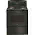GE 30 in. 4 Burner Element Free-Standing Electric Range in Black
