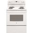 GE 30 in. 4 Burner Element Free-Standing Electric Range in White
