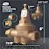 Wilkins 1-1/4 in. 600XL Pressure Reducing Valve with spring range from 10 PSI to 125 PSI, factory set at 50 PSI