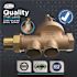 Wilkins 1-1/4 in. 600XL Pressure Reducing Valve with spring range from 10 PSI to 125 PSI, factory set at 50 PSI