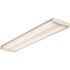 Contractor Select LBL4 Series 4 ft. 4253 Lumens Integrated LED Dimmable Cool White Curved-Basket Wraparound, 4000K