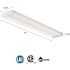 Contractor Select SBL4 Series 4 ft. Dimmable 4000K Cool White Integrated 3994 Lumen LED Square-Basket Wraparound