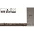 Shaw Graphix - Maple Sugar - Brown Residential 24 x 24 in. Glue-Down Carpet Tile Square (48 sq. ft.)