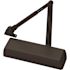 Yale Cast Iron Body Satin Bronze Painted Hold Open Arm Door Closer