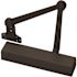 Yale Door Sizes 1 to 6 Aluminum Body Satin Bronze Stop Arm Door Closers