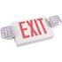 Commercial Electric Combo 14-Watt Equivalent Integrated LED White Exit Sign and Emergency Light with Ni-Cad 9.6-Volt Battery