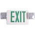Commercial Electric Combo 14-Watt Equivalent Integrated LED White Exit Sign and Emergency Light with Ni-Cad 9.6-Volt Battery
