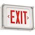 Hubbell Lighting Dual-Lite 2-Watt Integrated LED White/Red NEMA 4X Exit Sign with Battery