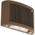Compass CUSO 32-Watt Integrated LED Dark Bronze Slim Architectural Emergency Light with Heater and Photocontrol